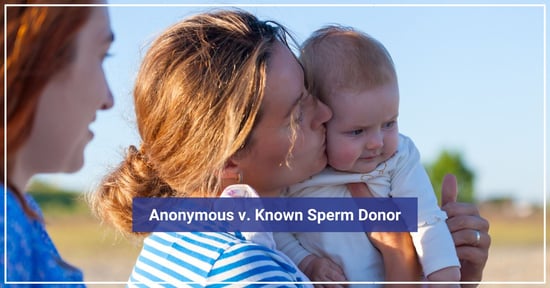 anonymous v. known sperm donor