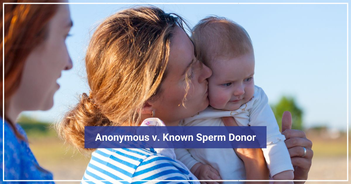 Anonymous v. known sperm donor