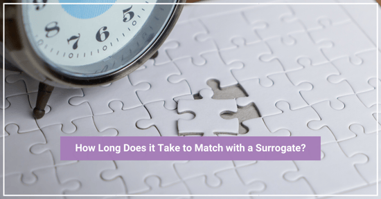 how long does it take to match with surrogate?