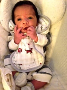 Newborn baby R.