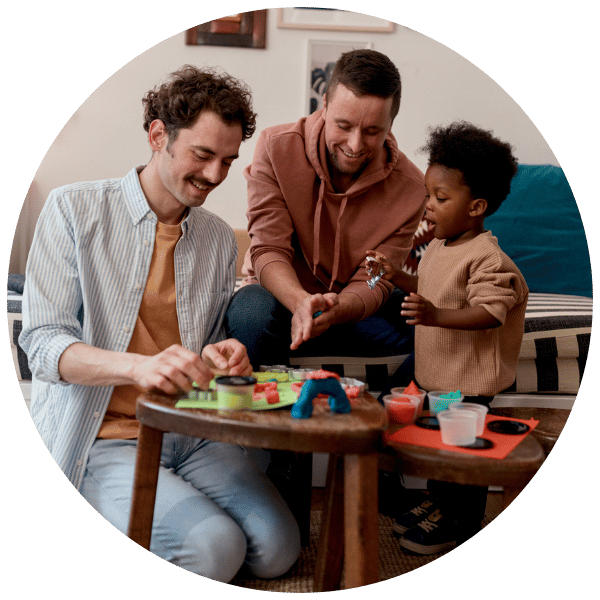 gay fathers with adopted son