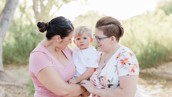 lgbtq moms with baby