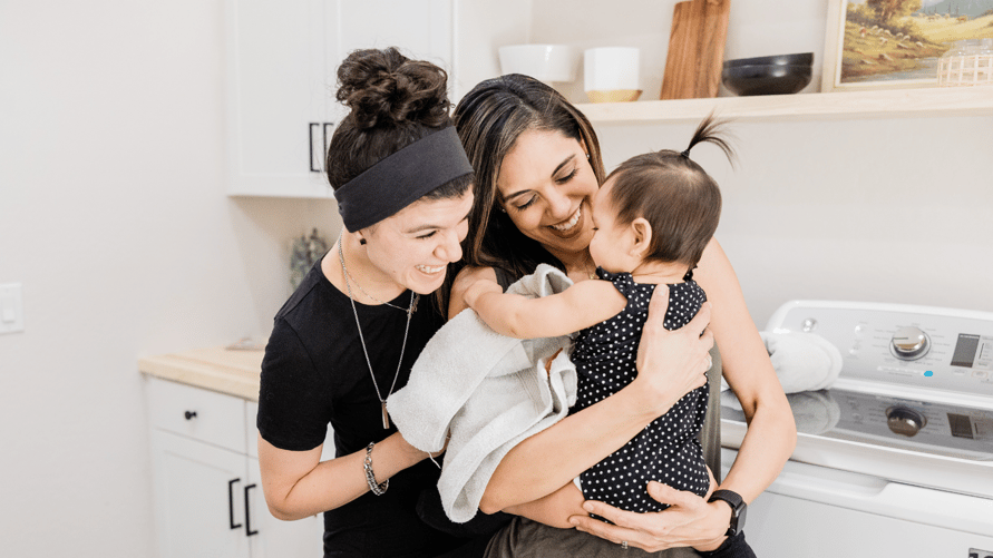 lgbtq moms with baby