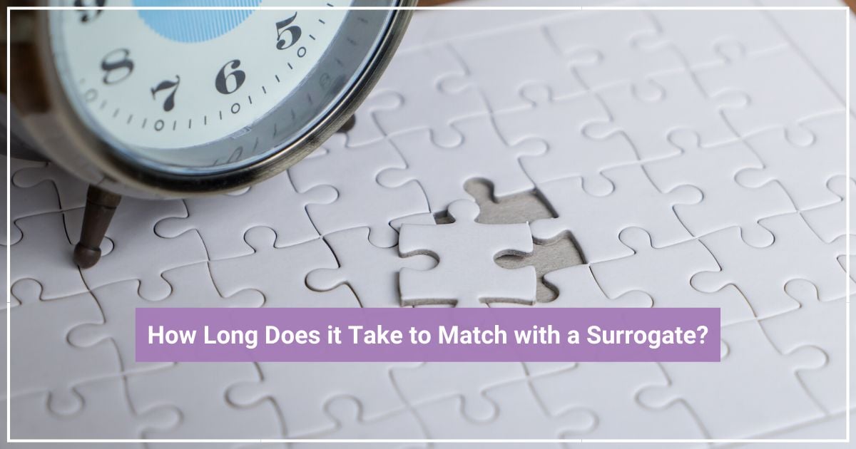 how long does it take to match with surrogate